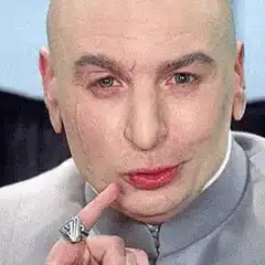 Sacha Baron Cohen as Borat winking