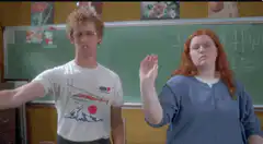 Sign language lesson in a classroom