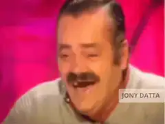 Jony Datta laughing