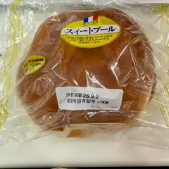Japanese sweet bread in plastic packaging