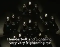 Thunderbolt and Lightning choir