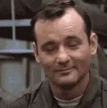 Bill Murray Smirking