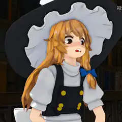 Marisa Kirisame surprised
