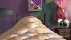 Good morning bear wakes up