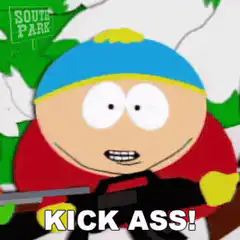 Cartman Kick Ass South Park