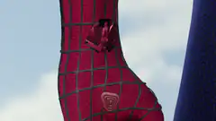 Spider-Man suit with web shooters