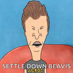 Settle Down Beavis AC/DC