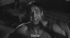Stella! Man crying