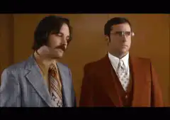 Anchorman 2 Ron Burgundy looks confused