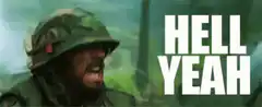 Soldier yelling hell yeah