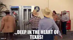 Cowboys Clap for Man in Phone Booth