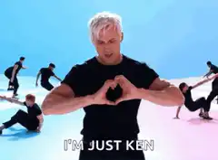 Ryan Gosling as Ken dancing