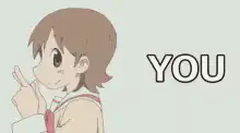 Nichijou girls spell FAGGOT