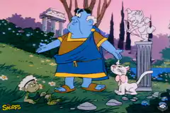 Gargamel turns Smurf into gold
