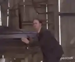 Dwight Schrute Just Get In The Coffin