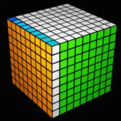 Large Rubik's Cube Layer Turn