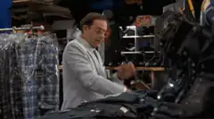 Tom Hanks in Philadelphia thrift store