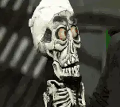 Skeleton says Silence I Kill