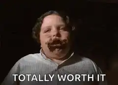 Boy with chocolate face totally worth it