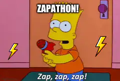 Bart Simpson Zapathon