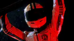 Red Ranger in rain