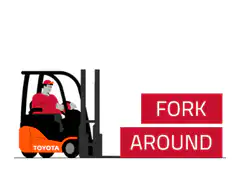 Toyota Forklift Fork Around