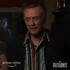 Christopher Walken hand on chest