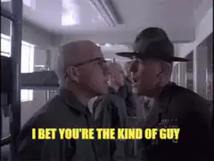 I bet you're the kind of guy who would fuck a person in the ass