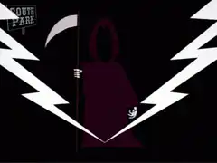 South Park Grim Reaper lightning flash