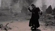 The Doctor points and laughs