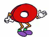 Red Donut Character Dancing