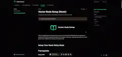 Vector Node Setup Nostr Tutorial