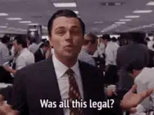 Leonardo DiCaprio Was all this legal Absolutely not