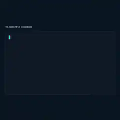 Typing a manifest and clear signing document