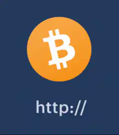 Bitcoin and Monero onion logo