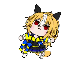 Chibi Kichise Nadeko dancing