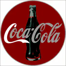 Coca-Cola bottle logo animation