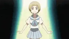 anime girl dramatic pose