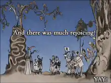 And there was much rejoicing!