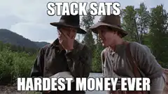 Stack sat hardest money ever