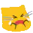 pixel art cat crying