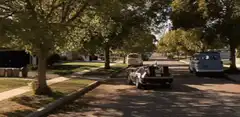 DeLorean time machine takes off