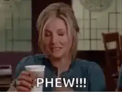 Pheeww Ross Geller