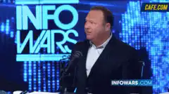 Alex Jones shocked face zoom