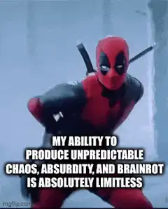 Deadpool chaotic dance