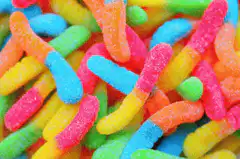 Colorful candy transitions