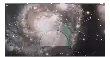 Galaxy with a heart-shaped cutout