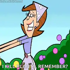 Mrs. Turner Kills Plants