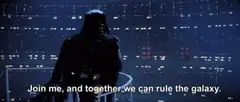 Darth Vader rule the galaxy