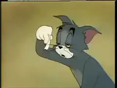 Tom gets a bump on his head